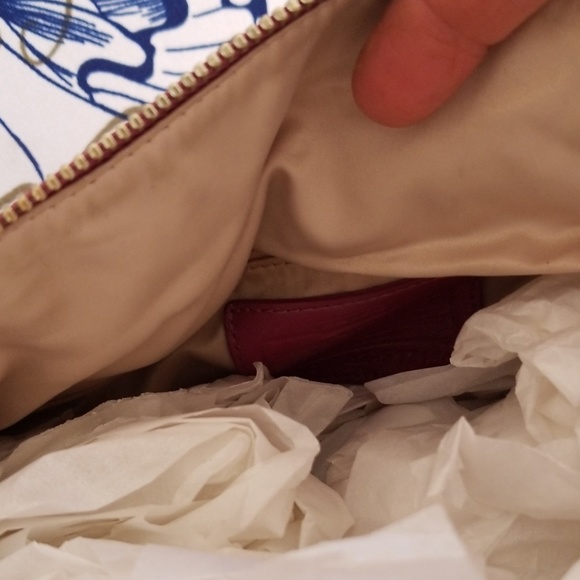 Vintage Coach Ashley Satchel - Rare Magenta C1182-F17130 - Picture 7 of 8